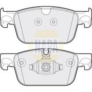 NAPA Front Brake Pad Set fits Levc Tx 2017 on