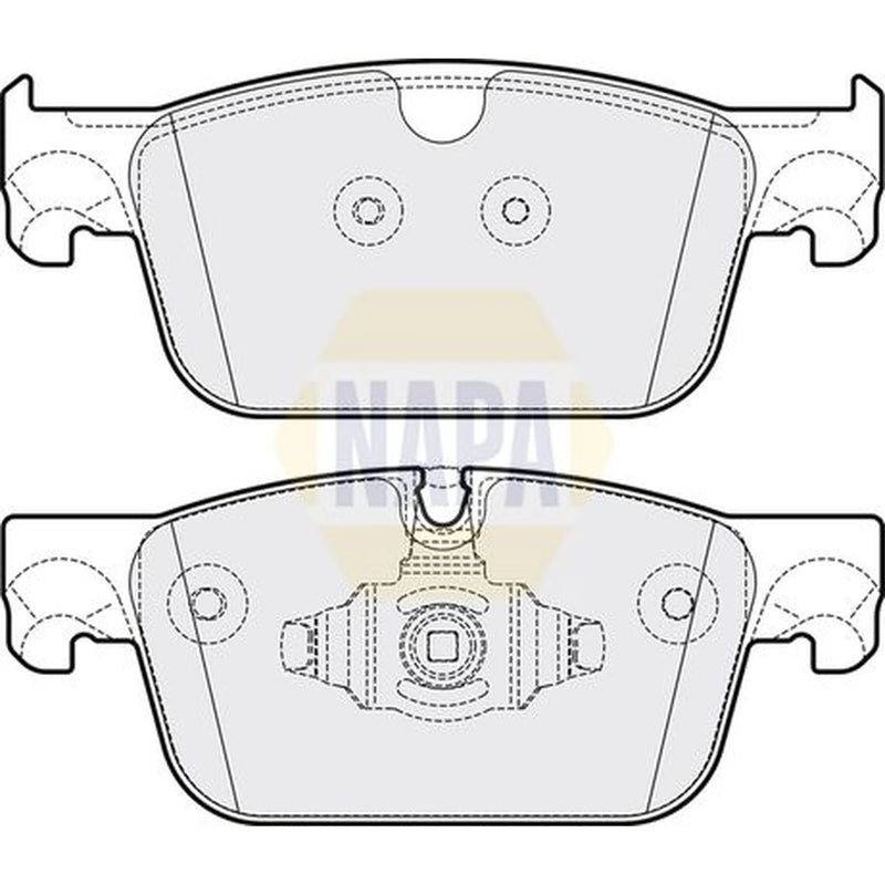 NAPA Front Brake Pad Set fits Levc Tx 2017 on