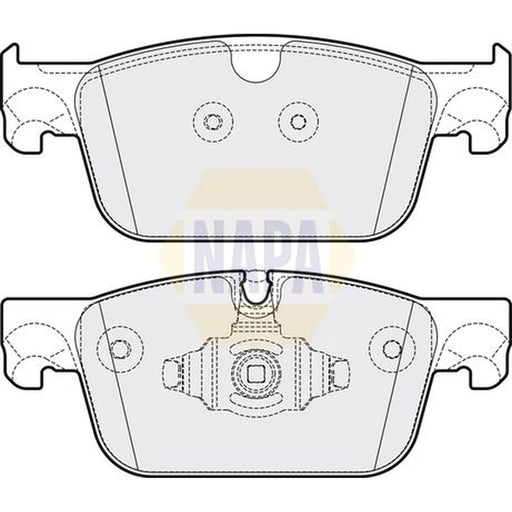 NAPA Front Brake Pad Set NBP1789