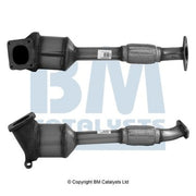 BM Catalysts Homologated Diesel Cat fits Ford Focus I 1998-2005 1.8
