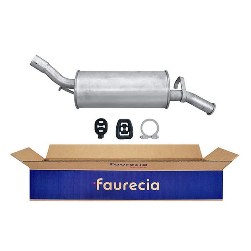 Hella End Silencer Rear fits Autobianchi Y10 1989-1995 1.1 1.3