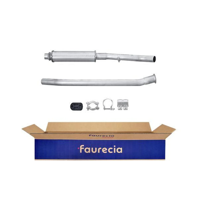 Hella Middle Silencer fits Citroën Berlingo First 1996-2011 1.1 1.4 1.8