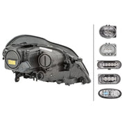 Hella Headlight Headlamp PY21W Left fits Mercedes-Benz Gl-Class 2006-2012