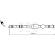 Apec Brake Hydraulic Hose Line Front Right fits Audi A4 B9 2015-2019 1.4 2.0