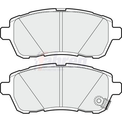 Fahren Front Brake Pad Set FBP3663