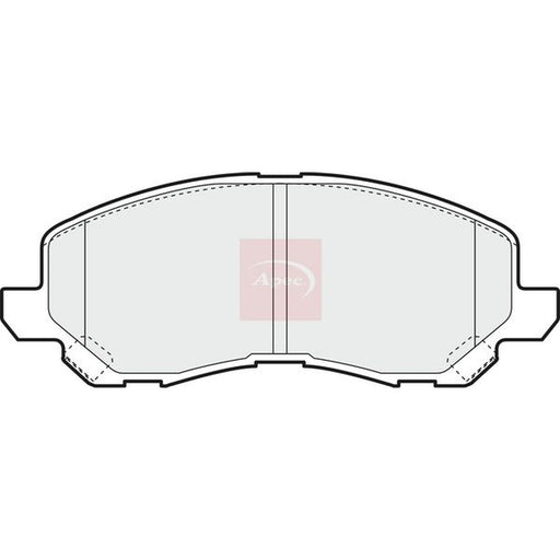 Apec Front & Rear Brake Discs & Pads fits Mitsubishi Lancer VII 2000-2013