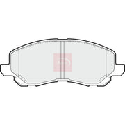 Apec Front Brake Pad Set fits Mitsubishi Asx 2010 on 1.6 1.8 2.0