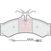 Apec Rear Brake Pad Set fits Mercedes-Benz Sprinter 4-T 1995-2006