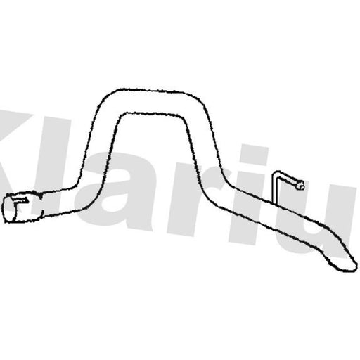 Klarius Exhaust Pipe OD fits VW Crafter 30-50 Platform/Chassis 2006-2013 2.5