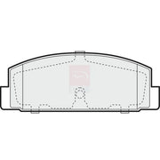 Apec Front & Rear Pads fits Mazda 6 2002-2007 1.8