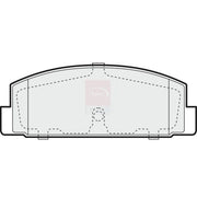 Apec Rear Brake Pad Set PD3104