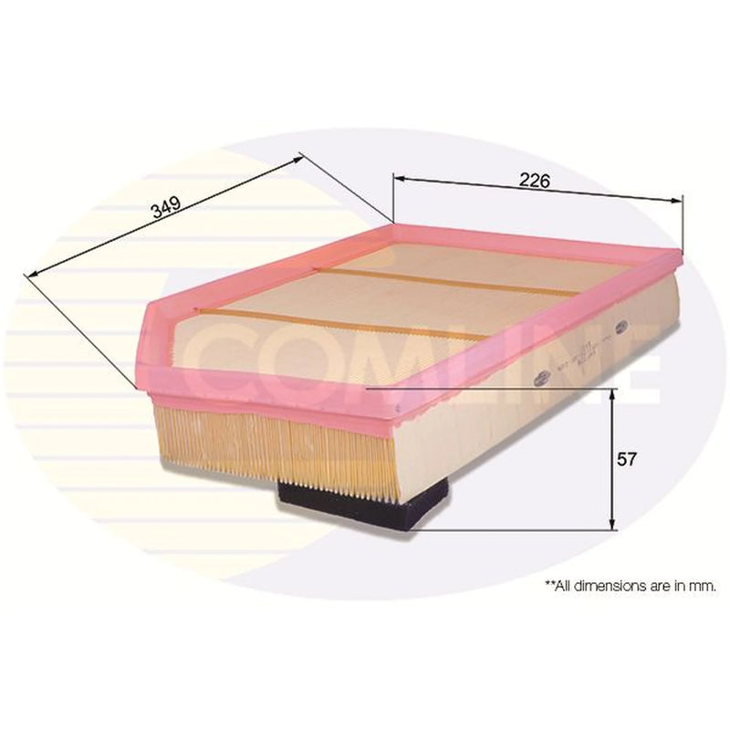 Comline Engine Air Filter fits Volvo S60 I 2000-2010 2.0