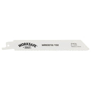 Sealey Reciprocating Saw Blade 150mm 10tpi Pack of 5 WRS3018/150 Sealey - Dynamic Drive