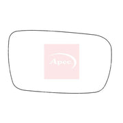Apec Exterior Wing Mirror Glass Right fits Toyota Corolla 1995-2001
