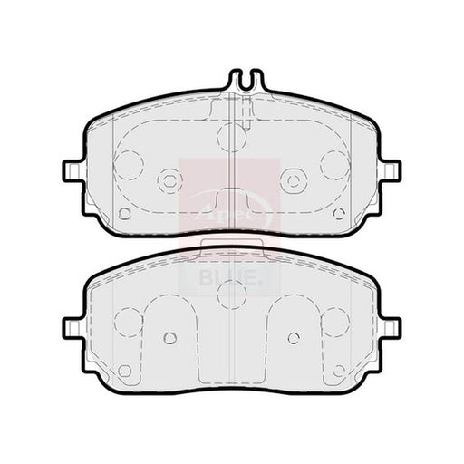 Apec Front Brake Pad Set fits Mercedes-Benz A-Class 2018-2019