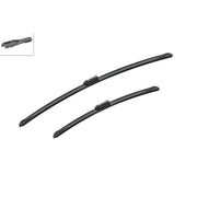 Bosch Aerotwin Wiper Blade Set 650mm + 450mm — A864S fits Alfa Romeo Stelvio