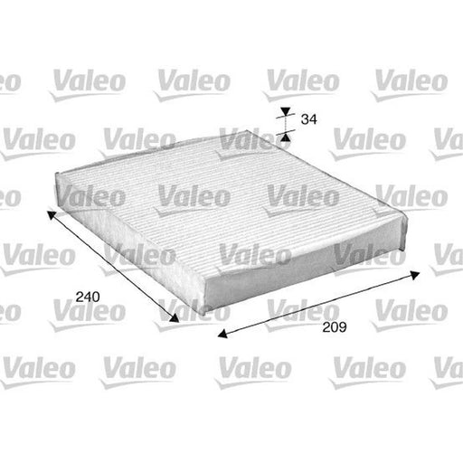 Valeo Cabin Air Filter (Pollen Filter) 698882