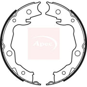 Apec Parking Brake Shoe Set fits Nissan Juke 2010-2019 1.5 1.6