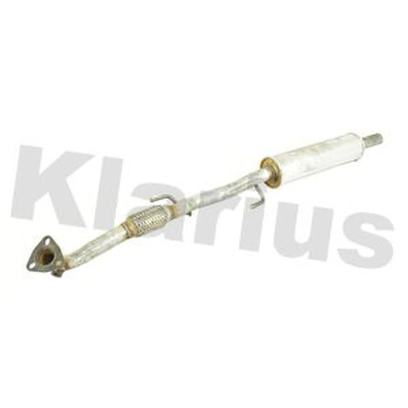 Klarius Box With Centre Pipe Centre fits VW Fox 2005-2009 1.4