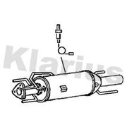 Klarius Diesel Particulate Filter W/Cat T/A fits Alfa Romeo 159 2005-2011 1.9