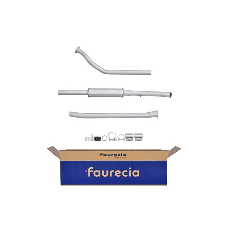 Hella Middle Silencer fits Citroën Berlingo / Berlingo First 1996-2003 1.8 1.9
