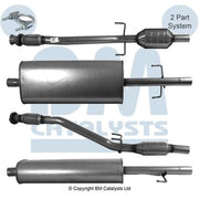BM Catalysts Homologated Diesel Cat BM80098H