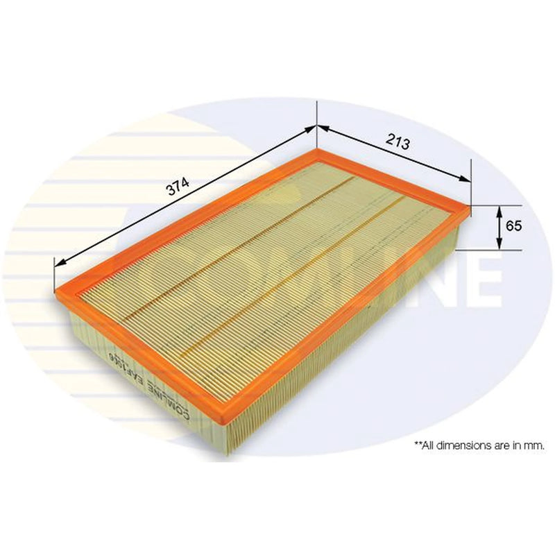 Comline Engine Air Filter fits Audi A3 2015-2022