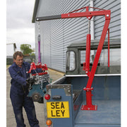 Sealey Static Mounted Crane 900kg SSC900 Sealey - Dynamic Drive