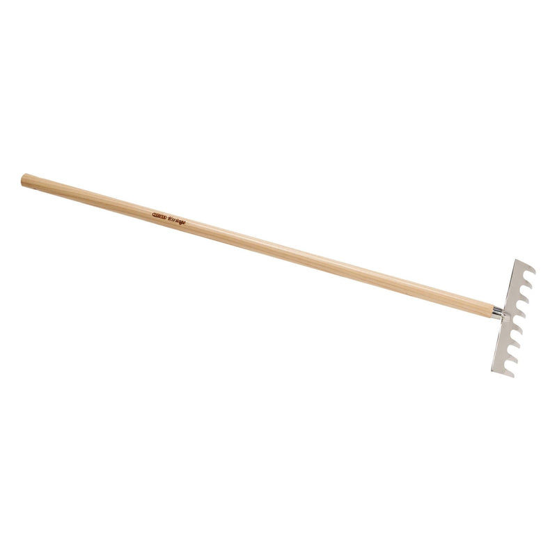 Draper Heritage Junior Stainless Steel Garden Rake 08973 Draper - Dynamic Drive