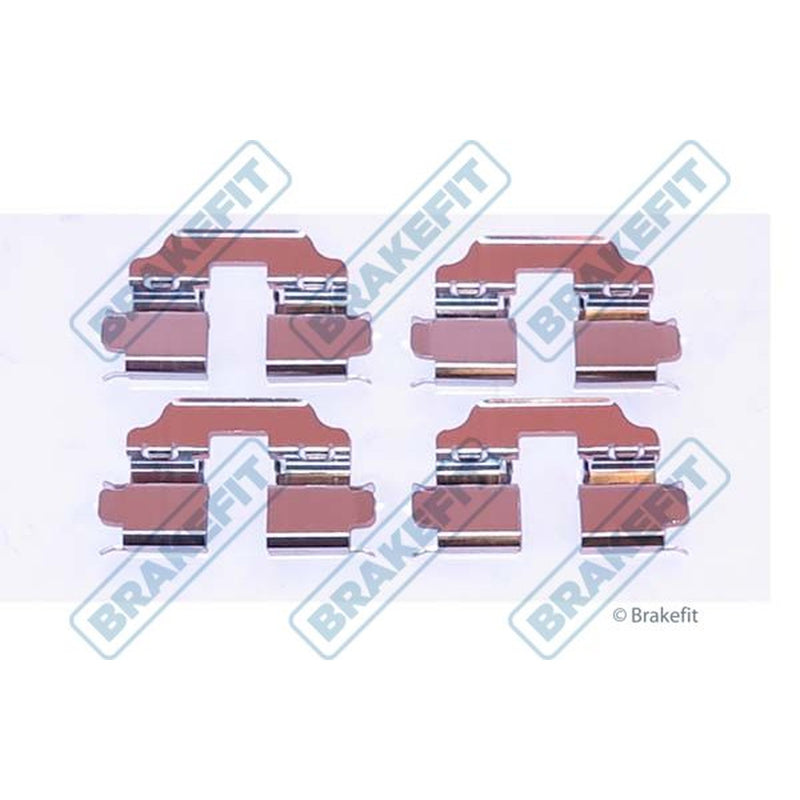 Apec Brake Pad Accessory Fitting Kit Rear fits Renault Fluence 2010 on