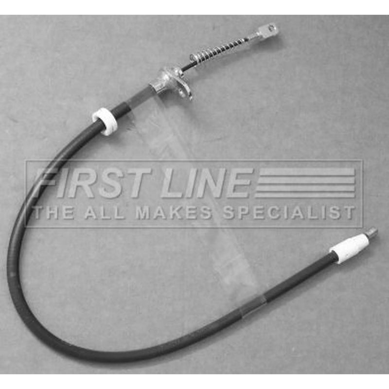 First Line Handbrake Cable Left Rear fits Mercedes-Benz C-Class 2012 on 204.377