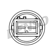 Denso Air Conditioning Pressure Switch fits Volvo 940 1990-1998 2.0 2.3 2.4