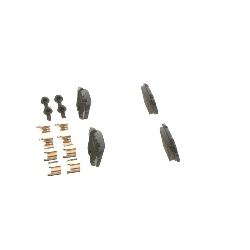 Bosch Front & Rear Pads fits Fiat Multipla 2000-2010 1.6 1.9
