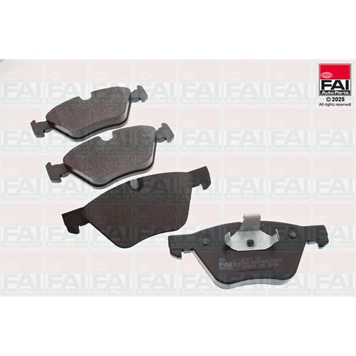 FAI Front Brake Vented Discs & Pads fits BMW 1 2005-2013