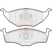 Apec Front Brake Pad Set fits VW Lupo I 1999-2005 1.2
