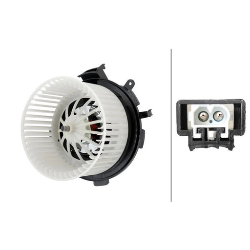 Hella Heater Blower Fan Front fits Mercedes-Benz Sprinter 3,5-T 2006-2018