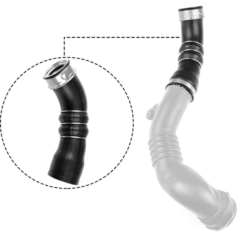 Gates Intercooler Turbo Charge Air Hose 254mm fits BMW 1 2004-2011