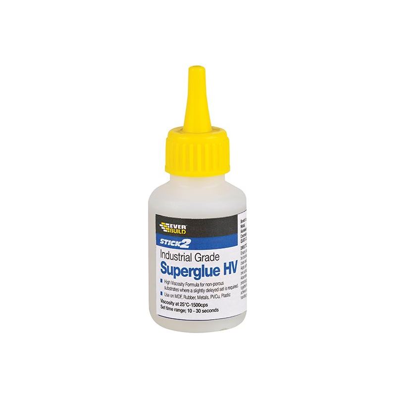 Everbuild Sika Industrial Superglue HV 20g Everbuild Sika - Dynamic Drive