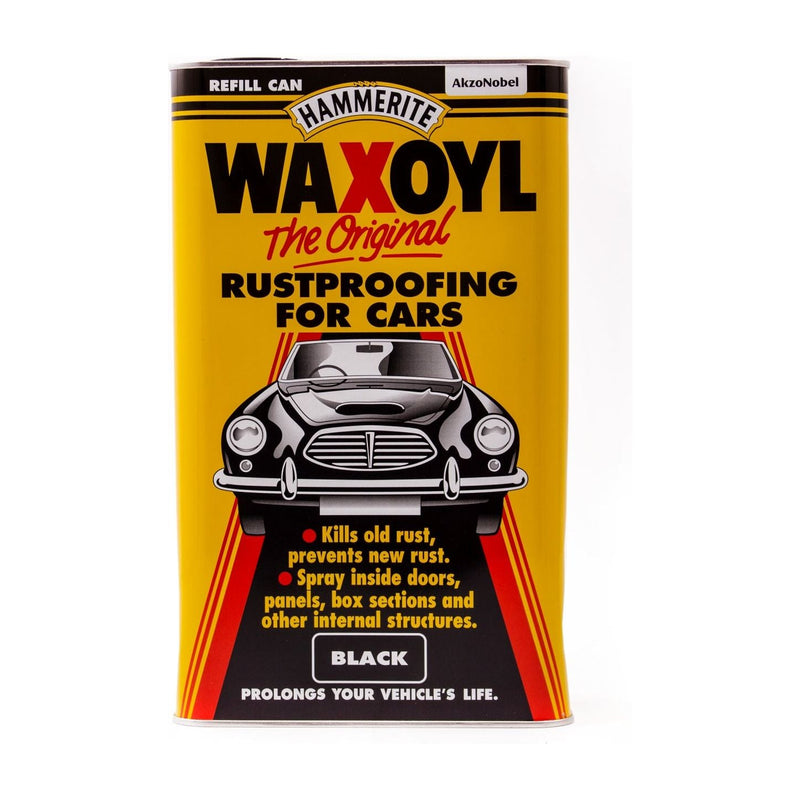 Waxoyl Rust Treatment Refill Can - Black - 5 Litre Waxoyl - Dynamic Drive