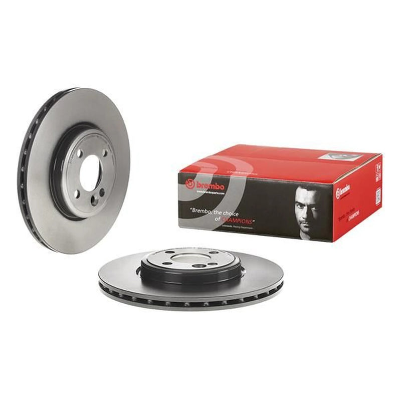 Brembo 2 x Internally Vented Brake Discs fits Mini Mini 2001-2007