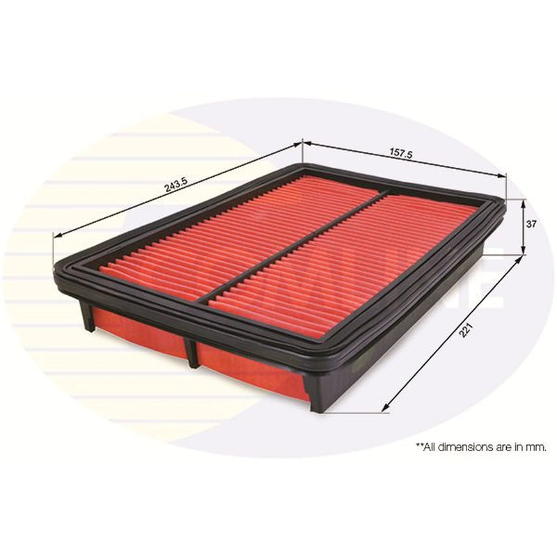 Comline Engine Air Filter fits Mazda 323 1982-1985 1.5