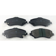 Juratek Front Brake Pad Set fits Chrysler Grand Voyager V 2007-2008