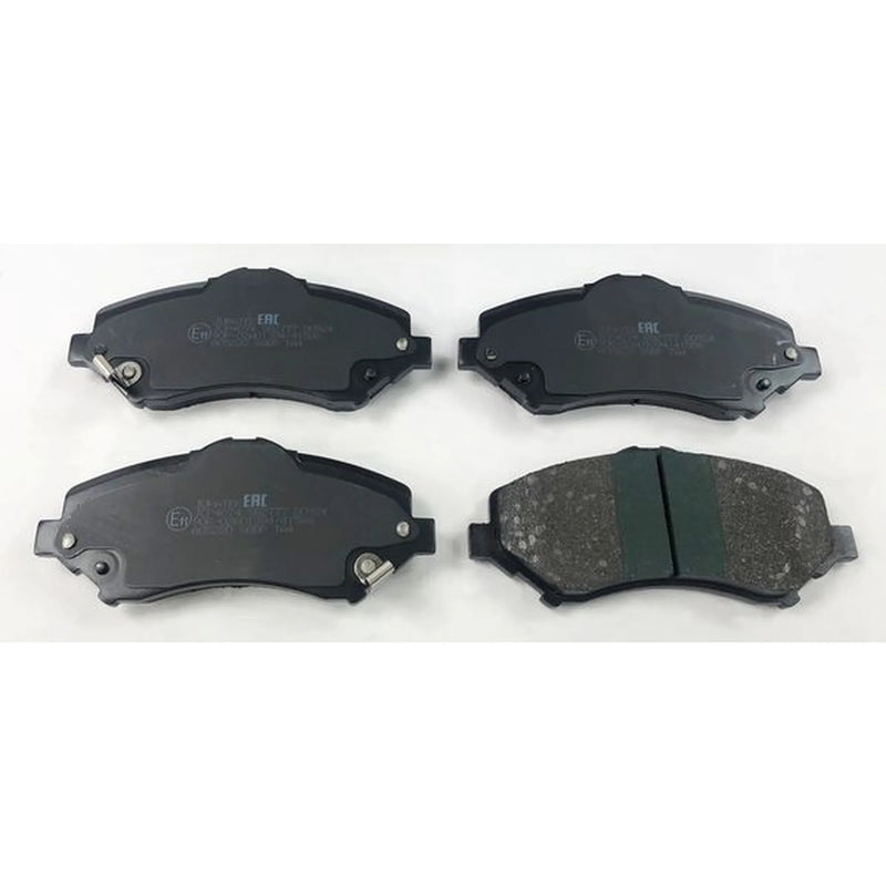 Juratek Front Brake Pad Set fits Chrysler Grand Voyager V 2007-2008