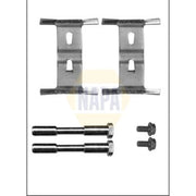 NAPA Brake Pad Accessory Fitting Kit Front fits Audi Q7 2006-2015 3.0 3.6 4.2