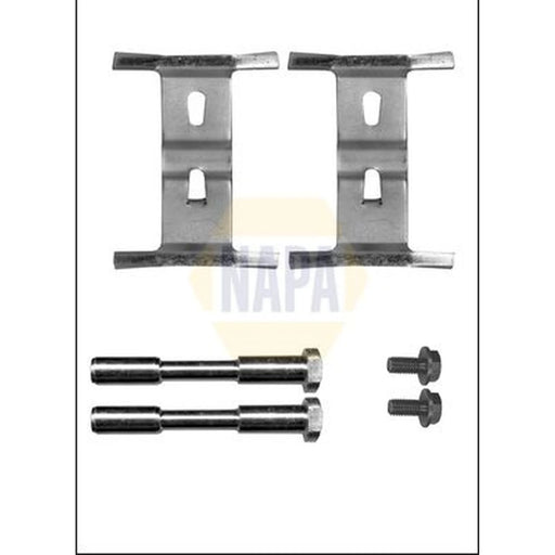 NAPA Brake Pad Accessory Fitting Kit Front fits Audi Q7 2006-2015 3.0 3.6 4.2