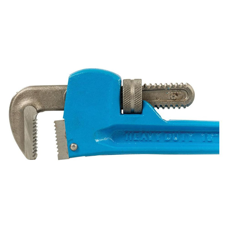 Silverline Expert Stillson Pipe Wrench Length 450mm - Jaw 70mm Silverline - Dynamic Drive