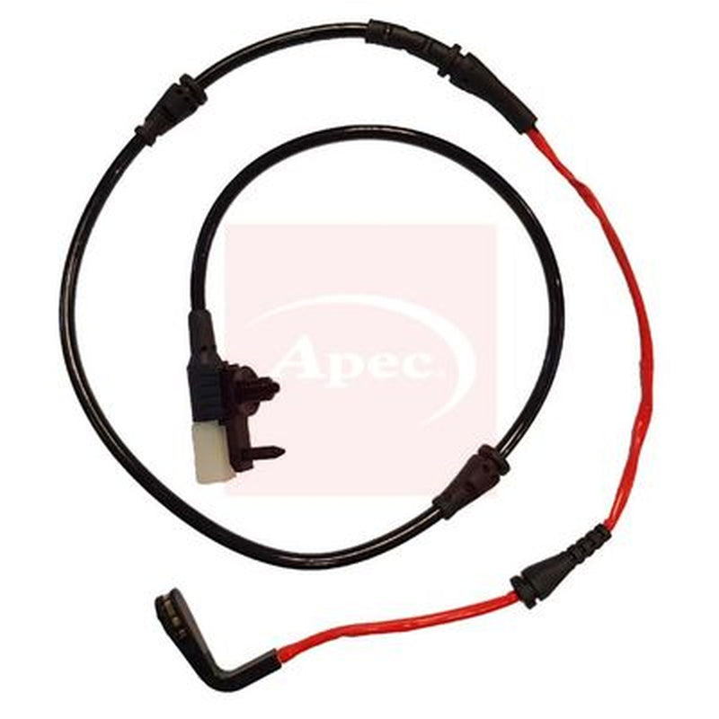 Apec Brake Pad Wear Sensor Front fits Jaguar Xe 2015 on 2.0 3.0