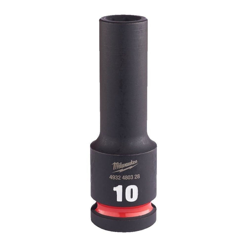 Milwaukee Hex Socket Shw 1/2 Deep 10mm-1Pc 4932480328 Milwaukee - Dynamic Drive