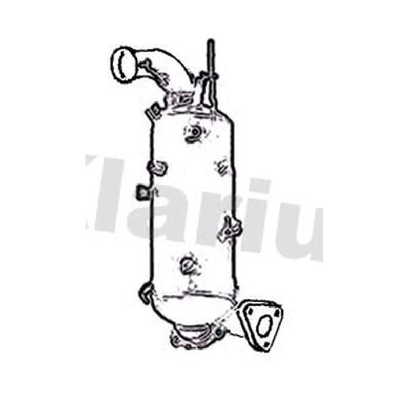 Klarius Diesel Particulate Filter T/A fits Opel Insignia A 2008-2017 2.0