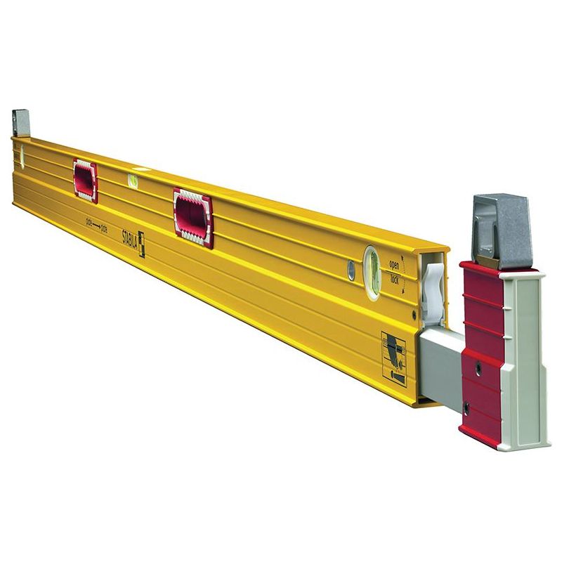 Stabila 106T-183 Extendable Spirit Level 3 Vial 183-315cm Stabila - Dynamic Drive
